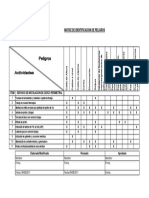 Matriz de Evaluacion de Riesgos Del Cerco Eléctrico