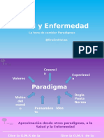 Salud y Enfermedad Cambio de Paradigmas