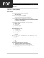 Lesson Review Answer Key