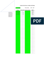 Planilla de Excel para El Calculo Del Indice de Masa Corporal