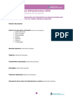 Formulario Infraestructura Edilicio