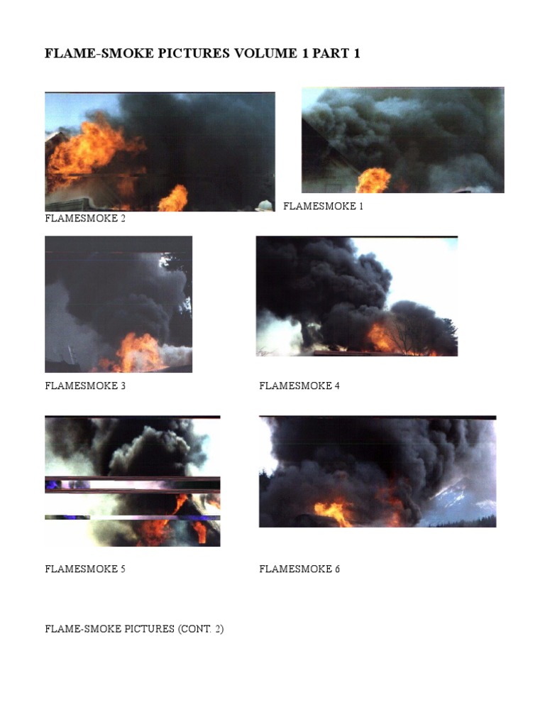 Flame-Smoke Pictures Volume 1 Part 1 | PDF
