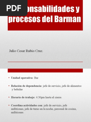 Barman Pptx