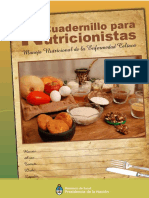 Cuadernillo de Enfermedad Celíaca para Nutricionistas 2016