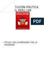 Constitución Política Del Perú 199