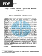 Download ART2 Jaswadi-Dampak Earnings Reporting Lags Terhadap Koefisien Respon Laba by Hasbi Robbani SN324164392 doc pdf