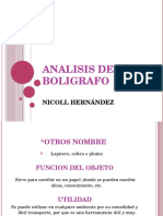Analisis Del Boligrafo