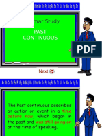 Grammar Study: Past Continuous