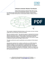 Using The ODS Wizard To Animate Vibration Test Results