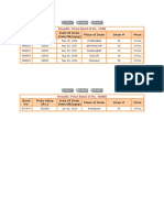 Bond No. Prize Value (RS.) Date of Draw (Mm/dd/yyyy) Place of Draw Draw # Prize