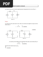 EE 287 Circuit Theory Marking Scheame: Solution