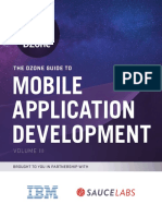 Mobile Application Development: The Dzone Guide To