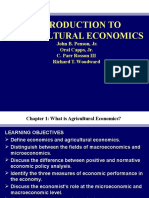 Agricultural Econ Week One Lecture