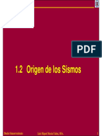 1.2 Origen de Los Sismos PDF