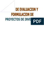 Libro Formulación y Evaluación de Proyectos