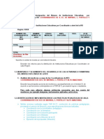 Tareas Coordinadores de II Ee