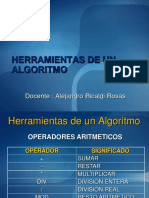 Herramientas de Un Algoritmo Resolver