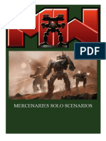 Mechwarrior Solo Campaign