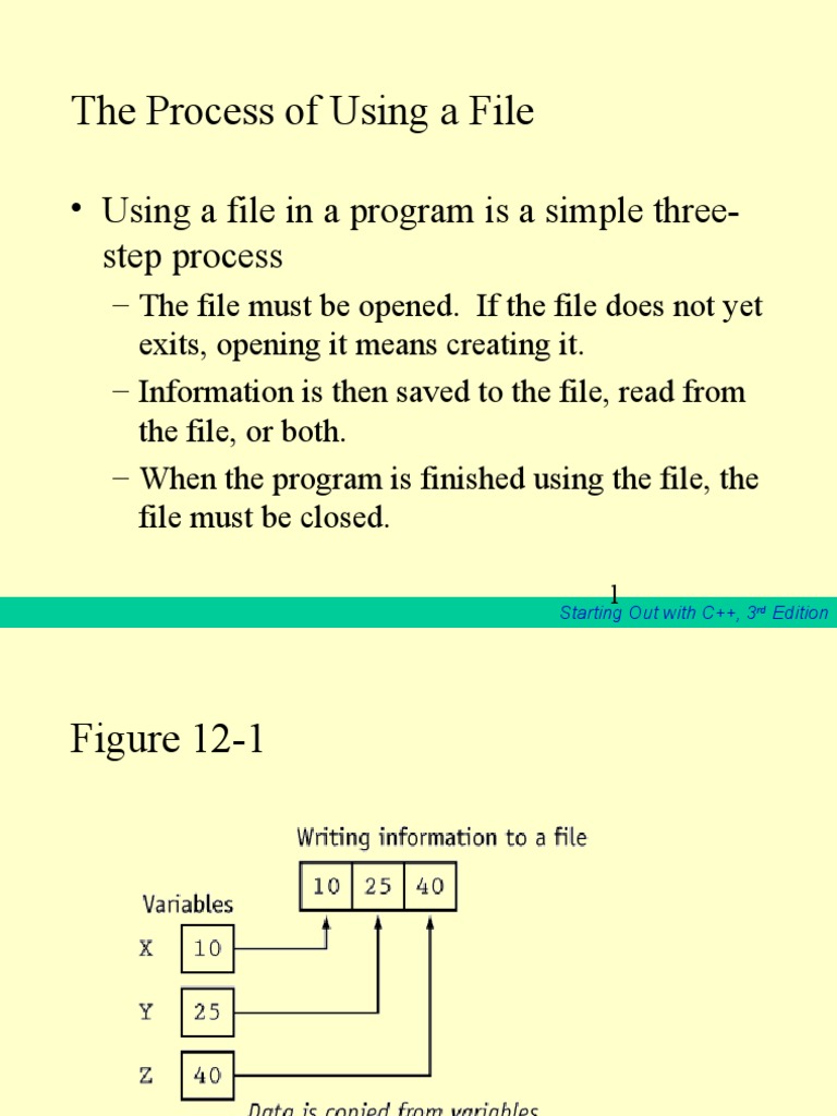 C++ File Handling Guide | PDF | Filename | Input/Output