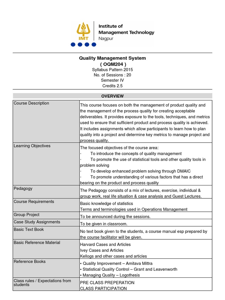 Qms Animal Health Plan Template