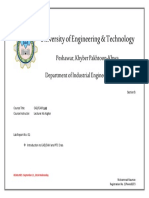 Cad,Cam Lab Report No. 1