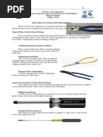 list of electrical tools and equipment
