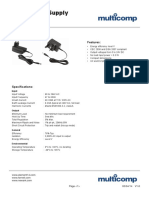 Plug Power Supply: MCPLG Series