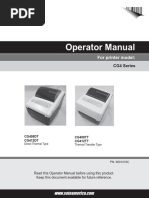 CG4 Series Operator Manual