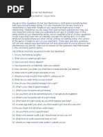 Download 100 Dirty Questions to Ask Your Boyfriend by Van Der Graff Joahim SN324193672 doc pdf