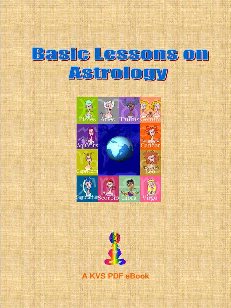 Lessons On Indian Astrolgy PDF | PDF | Hindu Astrology | Planets In ...