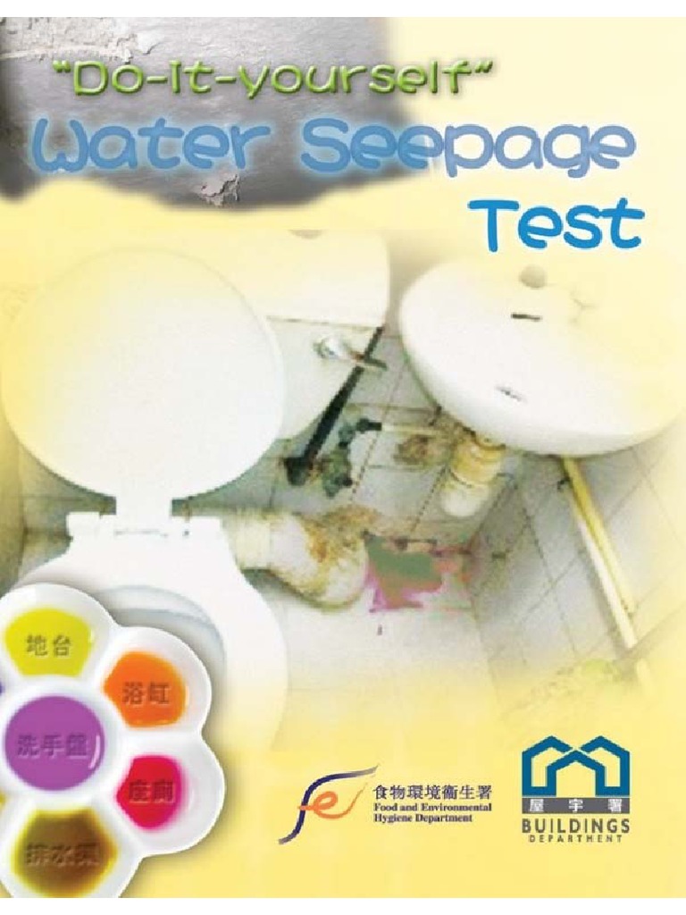 Bathroom Seepage Work