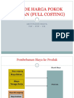 6 Metode Harga Pokok Pesanan Full Costing PDF