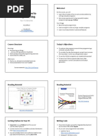 Introduction To Programming: Welcome!