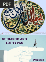 Guidance and Its Types