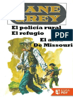 El Policia Rural - Canyon Walls - Zane Grey