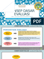 Konsep Dasar Evaluasi