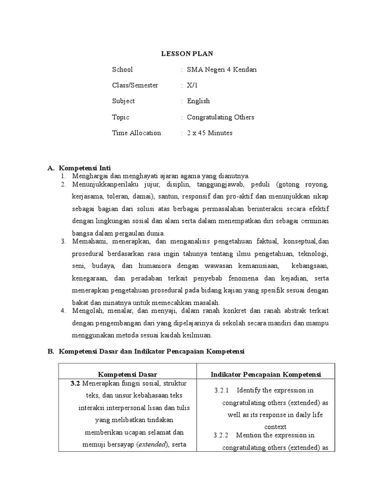 Contoh Soal Pilihan Ganda Congratulating And Complimenting