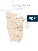 Survey of Public Folklore Collections in The Upper Midwest