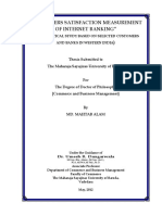 Customer Satisfaction Measurement On Internet Banking PDF