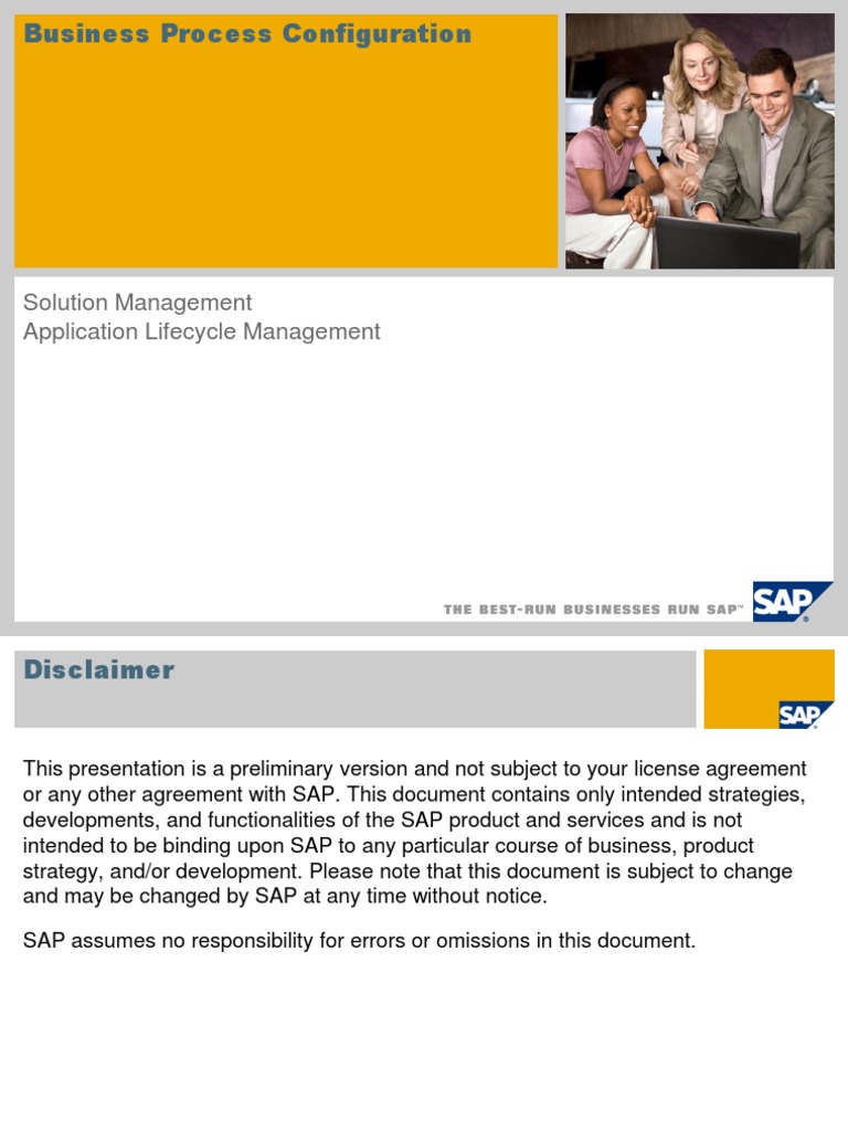 Solution Management Application Lifecycle Management | PDF | Business ...