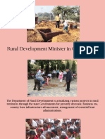 Rural Development Minister in CG