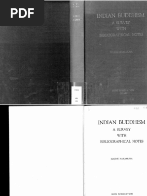 Indian Buddhism A Survey With Bibliographical Notes By - 