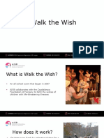 Walk The Wish Presentation What Is Walk The Wish