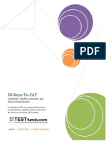 50 Keys to CAT From TestFunda.pdf