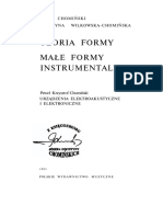 Chomiński, Formy Muzyczne T1. Małe Formy Instrumentalne PDF