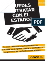 Impedimentos al Contratar con el estado Peruano