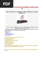 Download How to Scan All the Free to Air Channels of Airtel Digital Tv by jpr220022 SN324221829 doc pdf