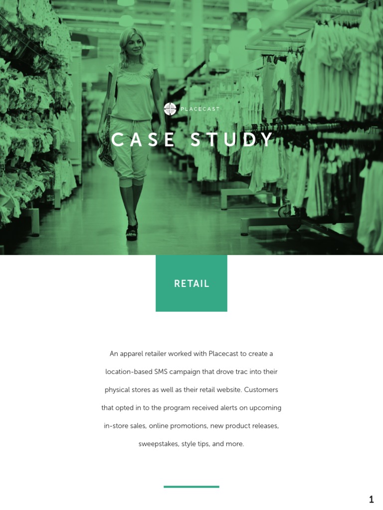 retail case study pdf