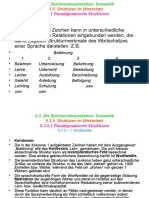 Die Semantik. Strukturen Im Wortschatz. Komponentenanalyse