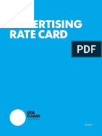 Usa Today Rate Card